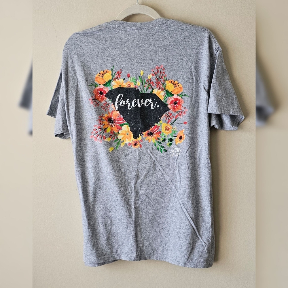 Sassy Frass Forever SC Floral T-Shirt (L)